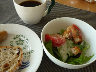 ウワスラ　朝食と