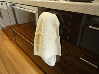 サンウェーブ　タオルクリップ　装着前
